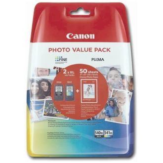 Cartouches d'origine 5222B013 / PG-540XL+CL-541XL Canon - multipack 2 couleurs : noire, multicouleur