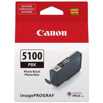 Cartouche d'origine 6952C001 / PFI-5100 PBK Canon - noire