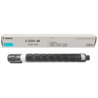 Toner d'origine 8525B002 / C-EXV 49 Canon - cyan