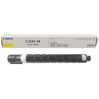 Toner d'origine 8527B002 / C-EXV 49 Canon - jaune