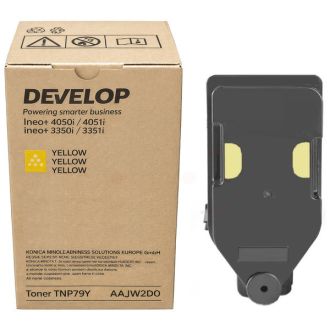 Toner d'origine AAJW2D0 / TNP-79 Y Develop - jaune