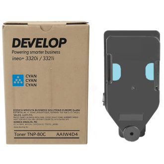 Toner d'origine AAJW4D4 / TNP-80 C Develop - cyan