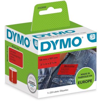 Ruban cassette d'origine 2133399 Dymo - rouge