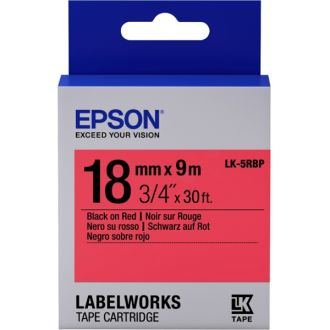 Ruban d'origine C53S655002 / LK-5RBP Epson - noir, rouge