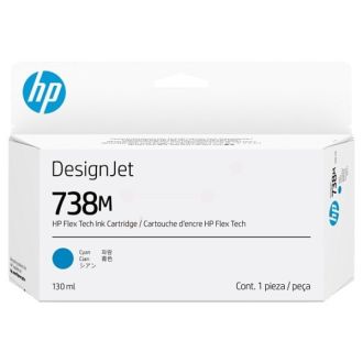 Cartouche d'origine A24VMA / 738M HP - cyan