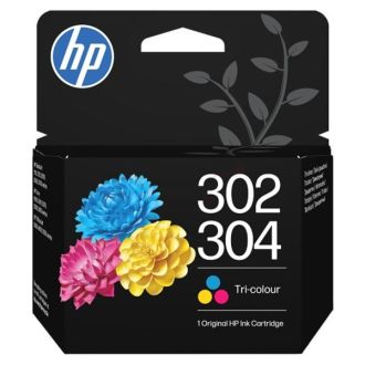 Cartouche d'origine B7RT6AE / 302/304 HP - multicouleur