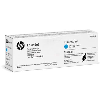 Toner d'origine W2151XC HP - cyan
