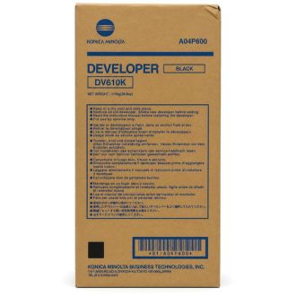 Développeur d'origine A04P600 / DV-610 K Konica Minolta - noir