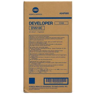 Développeur d'origine A04P900 / DV-610 C Konica Minolta - cyan