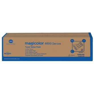 Toners d'origine A0DKJ52 Konica Minolta - cyan, magenta, jaune