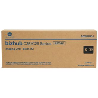 Tambour d'origine A0WG03J / IUP-14 K Konica Minolta - noir