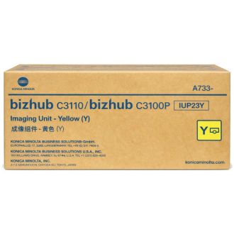 Tambour d'origine A73308H / IUP-23 Y Konica Minolta - jaune