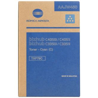 Toner d'origine AAJW450 / TNP-79 C Konica Minolta - cyan
