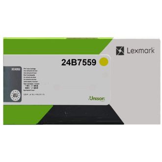 Toner d'origine 24B7559 Lexmark - jaune