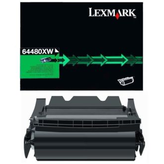 Toner d'origine 64480XW Lexmark - noir