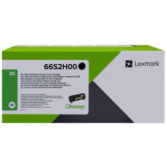 Toner d'origine 66S2H00 Lexmark - noir