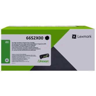 Toner d'origine 66S2X00 Lexmark - noir