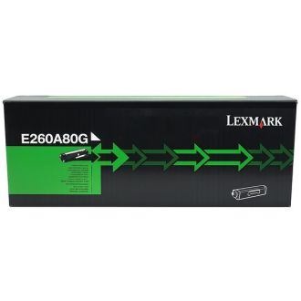 Toner d'origine E260A80G Lexmark - noir