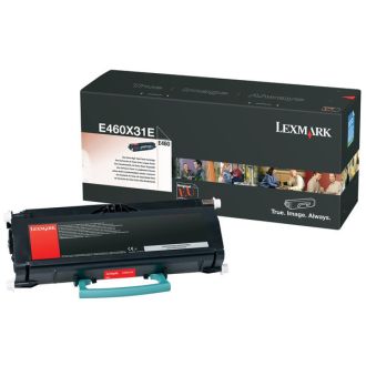 Toner d'origine E460X31E Lexmark - noir