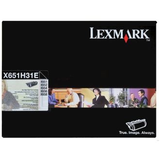 Toner d'origine X651H31E Lexmark - noir