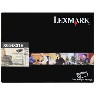 Toner d'origine X654X31E Lexmark - noir
