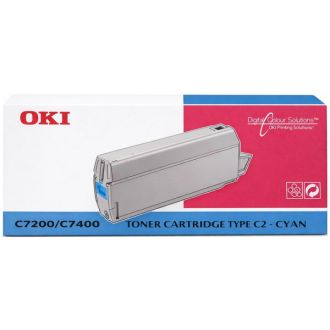 Toner d'origine 41304211 / TYPE C2 OKI - cyan