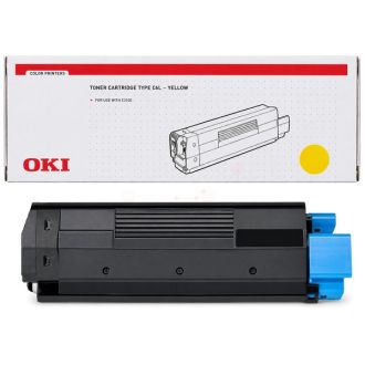 Toner d'origine 42804513 / TYPE C6L OKI - jaune