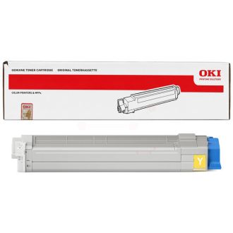 Toner d'origine 44036021 OKI - jaune