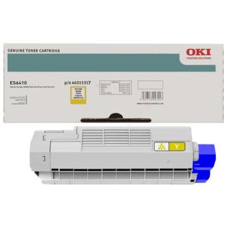 Toner d'origine 44315317 OKI - jaune