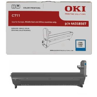 Tambour d'origine 44318507 OKI - cyan