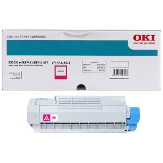 Toner d'origine 44318618 OKI - magenta