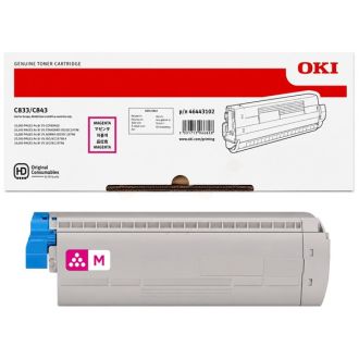 Toner d'origine 46443102 OKI - magenta