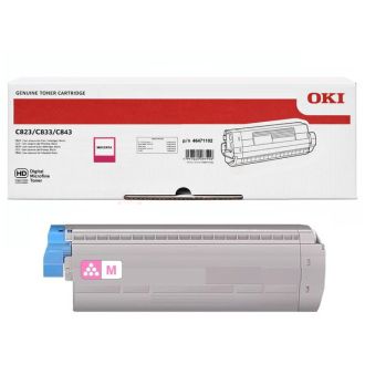Toner d'origine 46471102 OKI - magenta