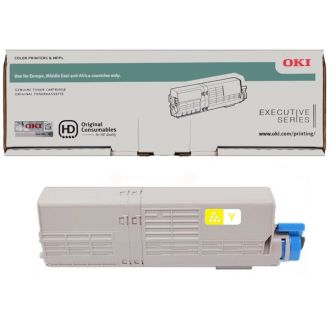 Toner d'origine 46490621 OKI - jaune