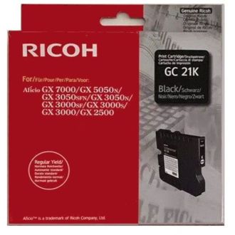 Cartouche d'origine 405532 / GC-21 K Ricoh - noire