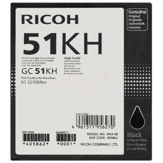 Cartouche d'origine 405862 / GC-51 KH Ricoh - noire