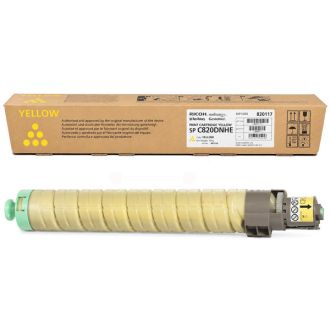 Toner d'origine 820117 / TYPE SP C 820 Ricoh - jaune