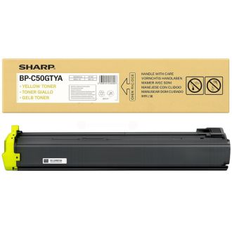 Toner d'origine BPC50GTYA Sharp - jaune