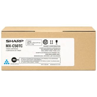 Toner d'origine MXC50TC Sharp - cyan