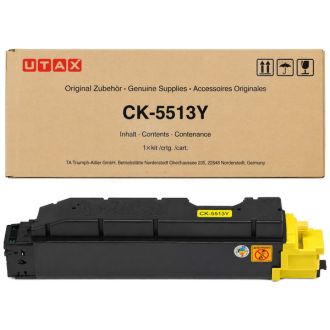 Toner d'origine 1T02VMAUT0 / CK-5513 Y Utax - jaune