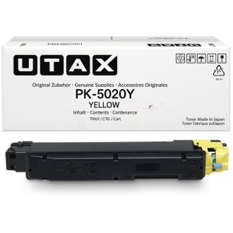 Toner d'origine 1T02YJAUT0 / PK-5020 Y Utax - jaune