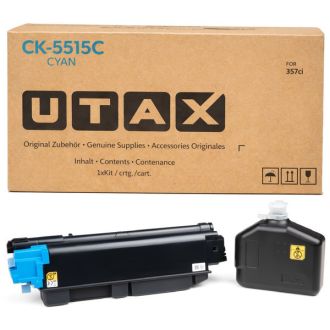 Toner d'origine 1T02ZLCUT0 / CK-5515 C Utax - cyan