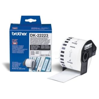 Ruban cassette d'origine DK22223 Brother - blanc