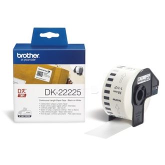 Ruban cassette d'origine DK22225 Brother - blanc