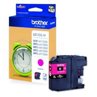 Cartouche d'origine LC125XLM Brother - magenta