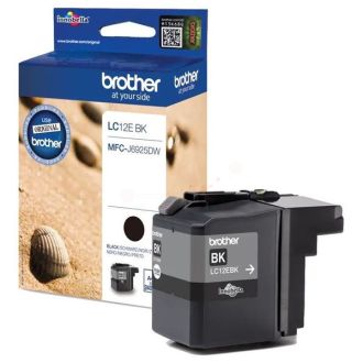 Cartouche d'origine LC12EBK Brother - noire