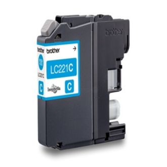 Cartouche d'origine LC221C Brother - cyan