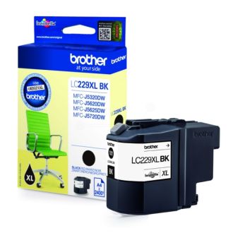 Cartouche d'origine LC229XLBK Brother - noire
