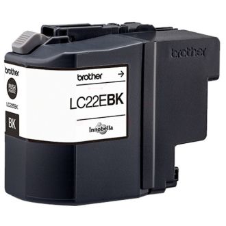 Cartouche d'origine LC22EBK Brother - noire