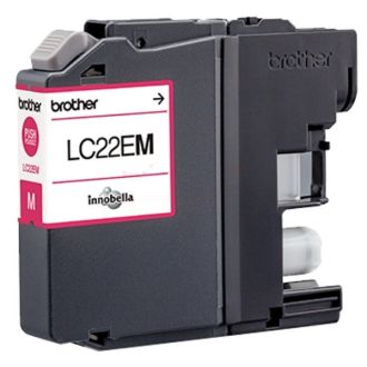 Cartouche d'origine LC22EM Brother - magenta